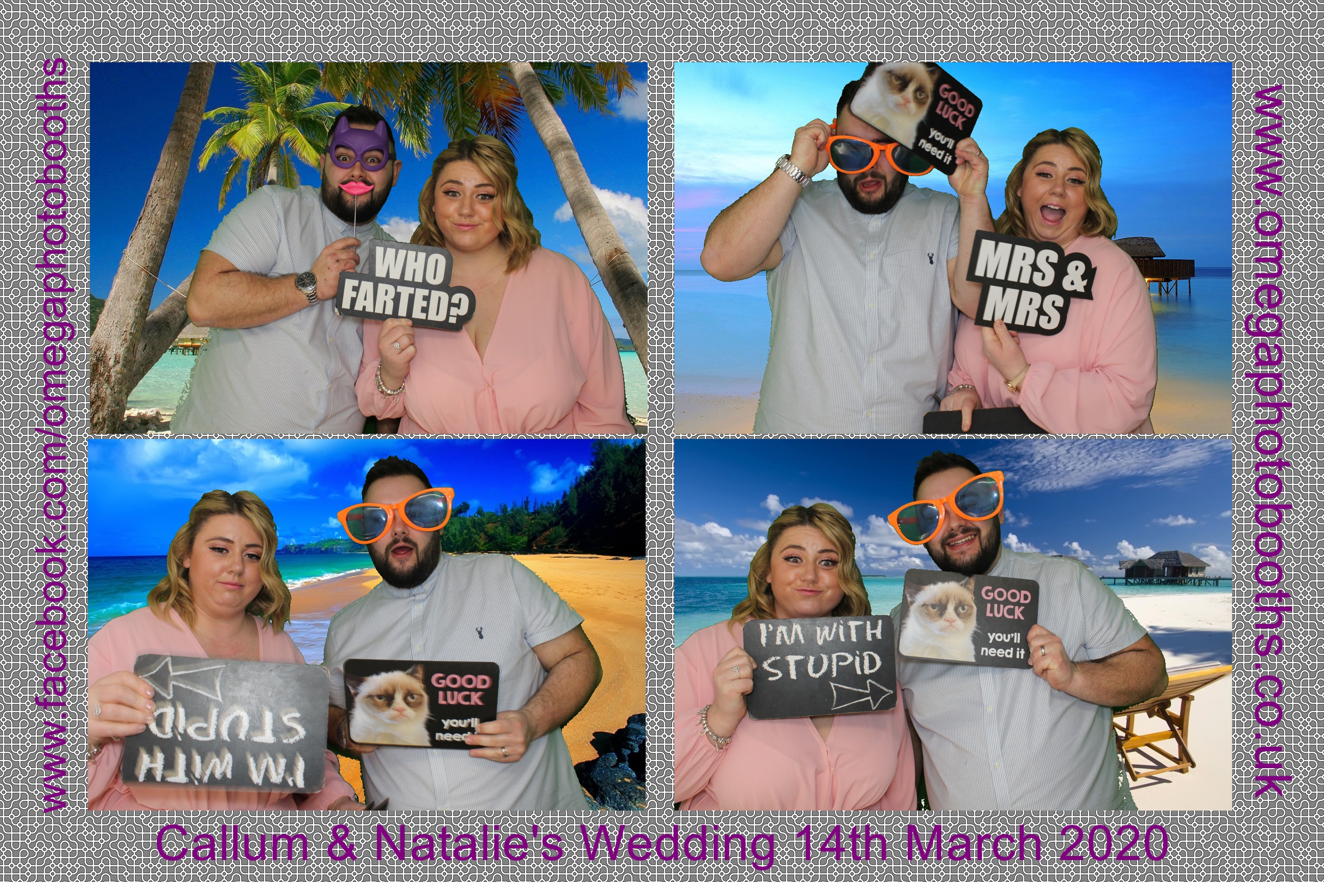 Callum and Natalie's Wedding | View more photos from the event at gallery.omegaphotobooths.co.uk/u/Omega-Photobooths/Callum-and-Natalies-Wedding